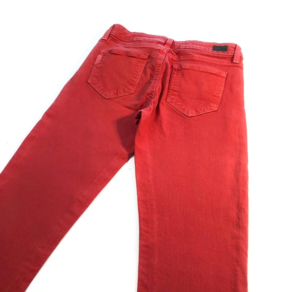 PAIGE Mid Rise Ankle Skinny "Skyline Peg" Jeans - Picture 9 of 14